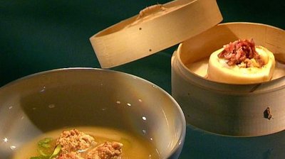 Morimoto vs. Forgione: Mangalista Pig