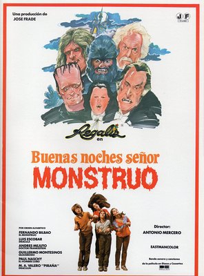 Poster of Buenas noches, señor monstruo