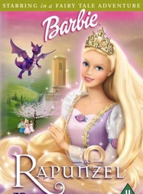 Poster of Barbie as Rapunzel