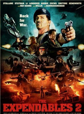 Poster of The Expendables 2