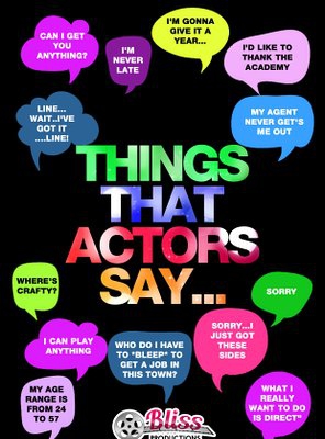 Poster of Things That Actors Say