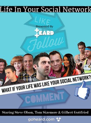 Poster of Life in Your Social Network Presented by Heard